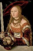 Judith with the head of Holofernes, Lucas  Cranach